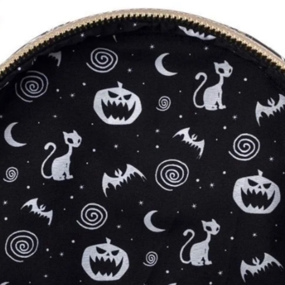 Loungefly Disney The Nightmare Before Christmas Tarot Card AOP Mini Backpack